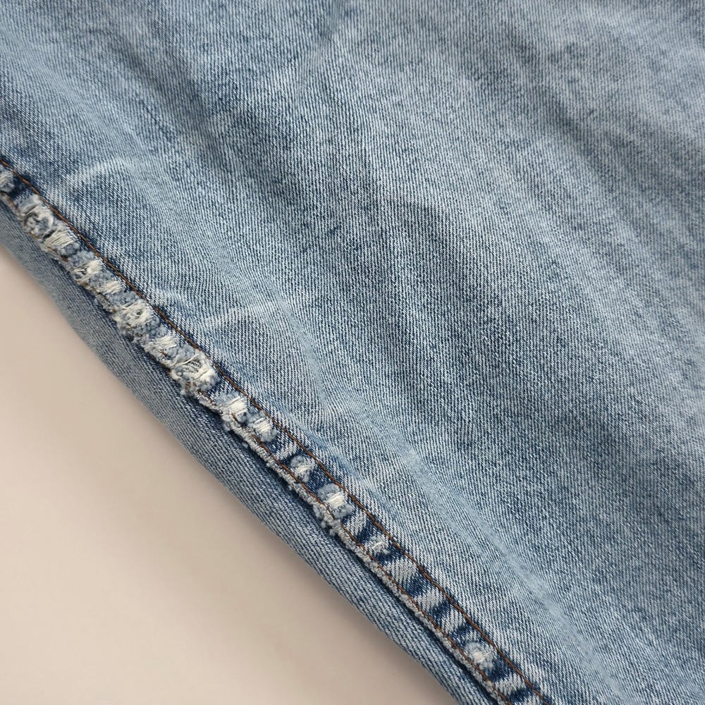 Harley-Davidson Straight Leg Jeans Womens 22 Blue Vintage Biker 90s Motor Style - Picture 12 of 14